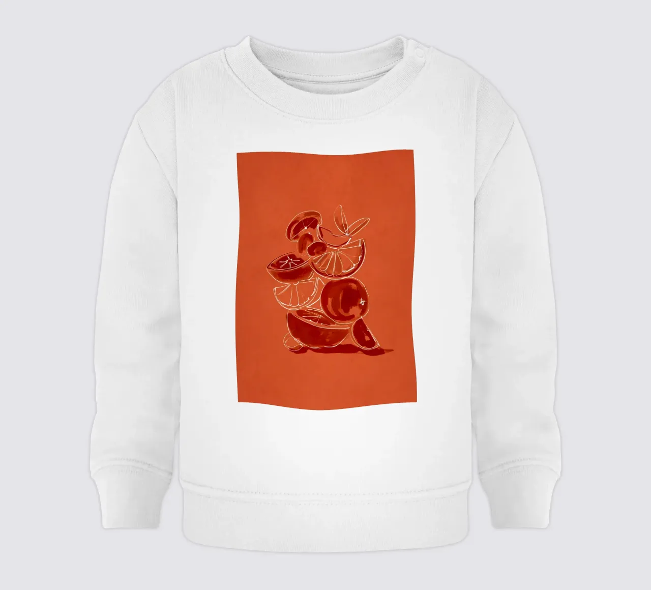 Frutta 6 scala felpa neonato da LeaDArt