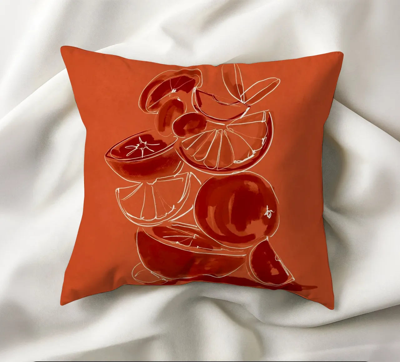 Frutta 6 scala cuscino da LeaDArt