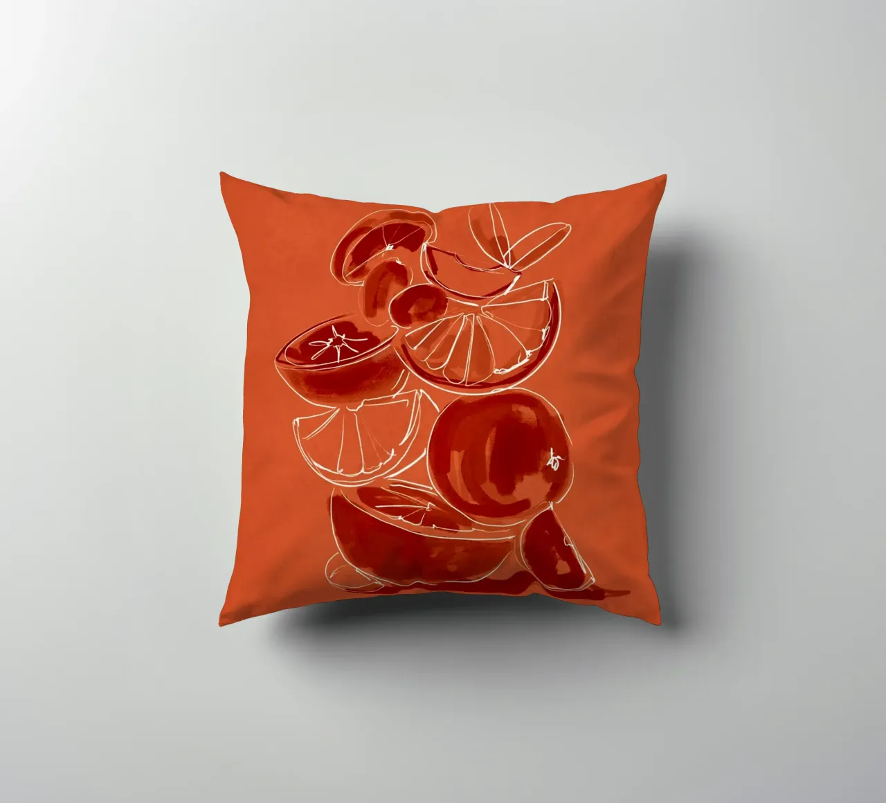 Frutta 6 scala cuscino da LeaDArt