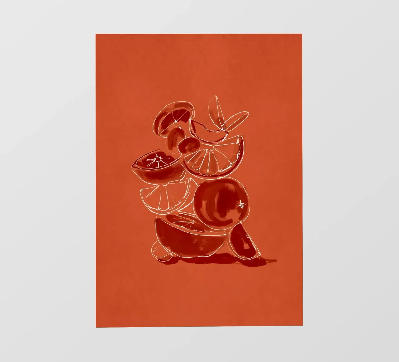 Waage Fruit 6 PVC Plane von LeaDArt