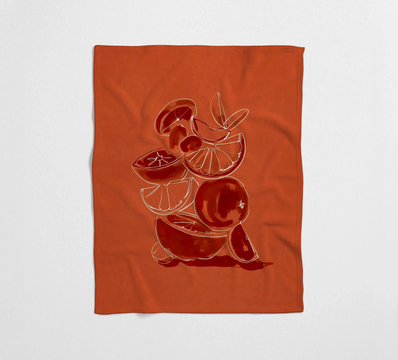 Frutta 6 scala coperta in pile da LeaDArt