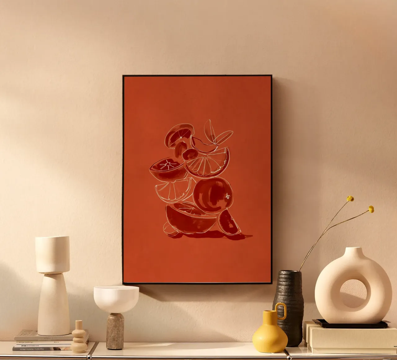 Frutta 6 scala alluminio dibond da LeaDArt