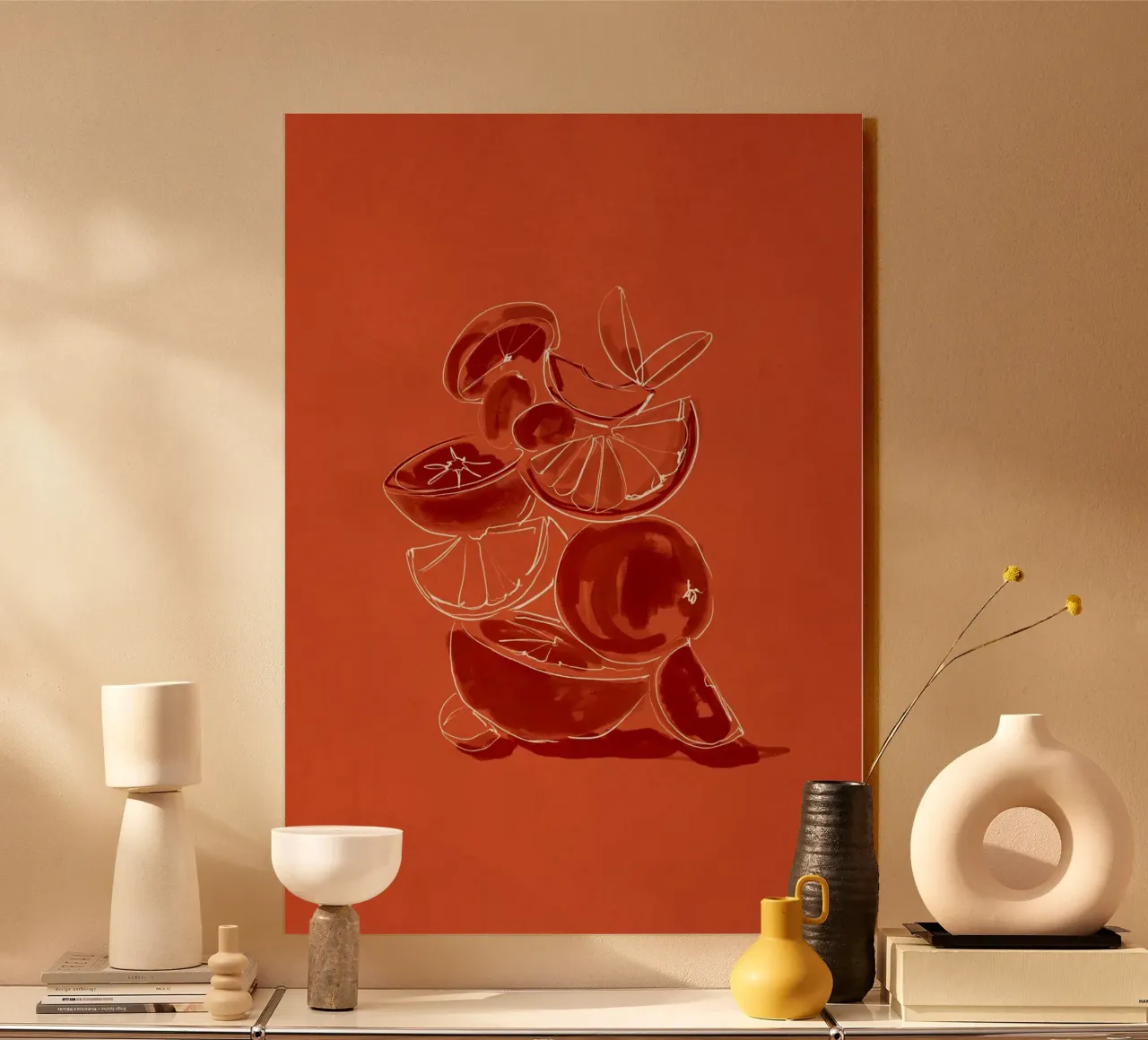 Frutta 6 scala alluminio dibond da LeaDArt