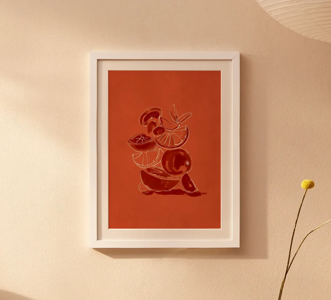 Frutta 6 scala carta hahnemühle da LeaDArt