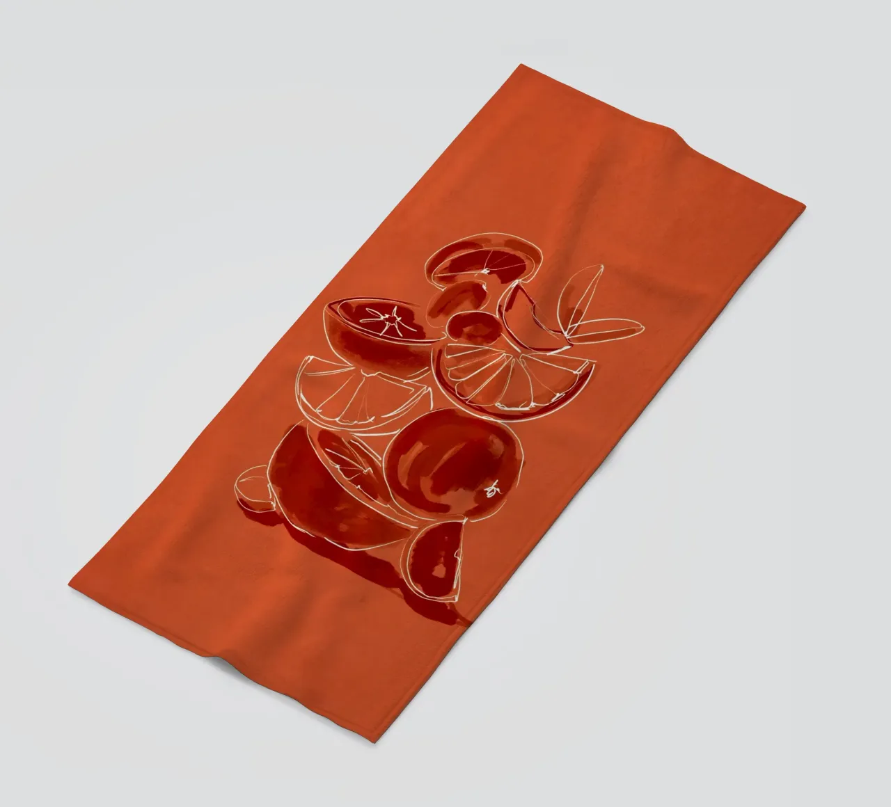 Frutta 6 scala telo mare da LeaDArt