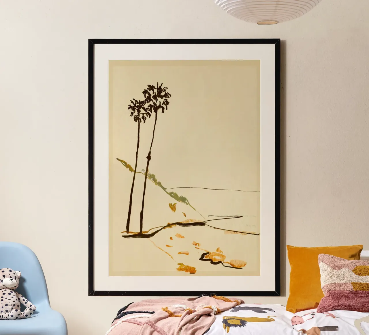 Paisaje Sketch art poster de LeaDArt