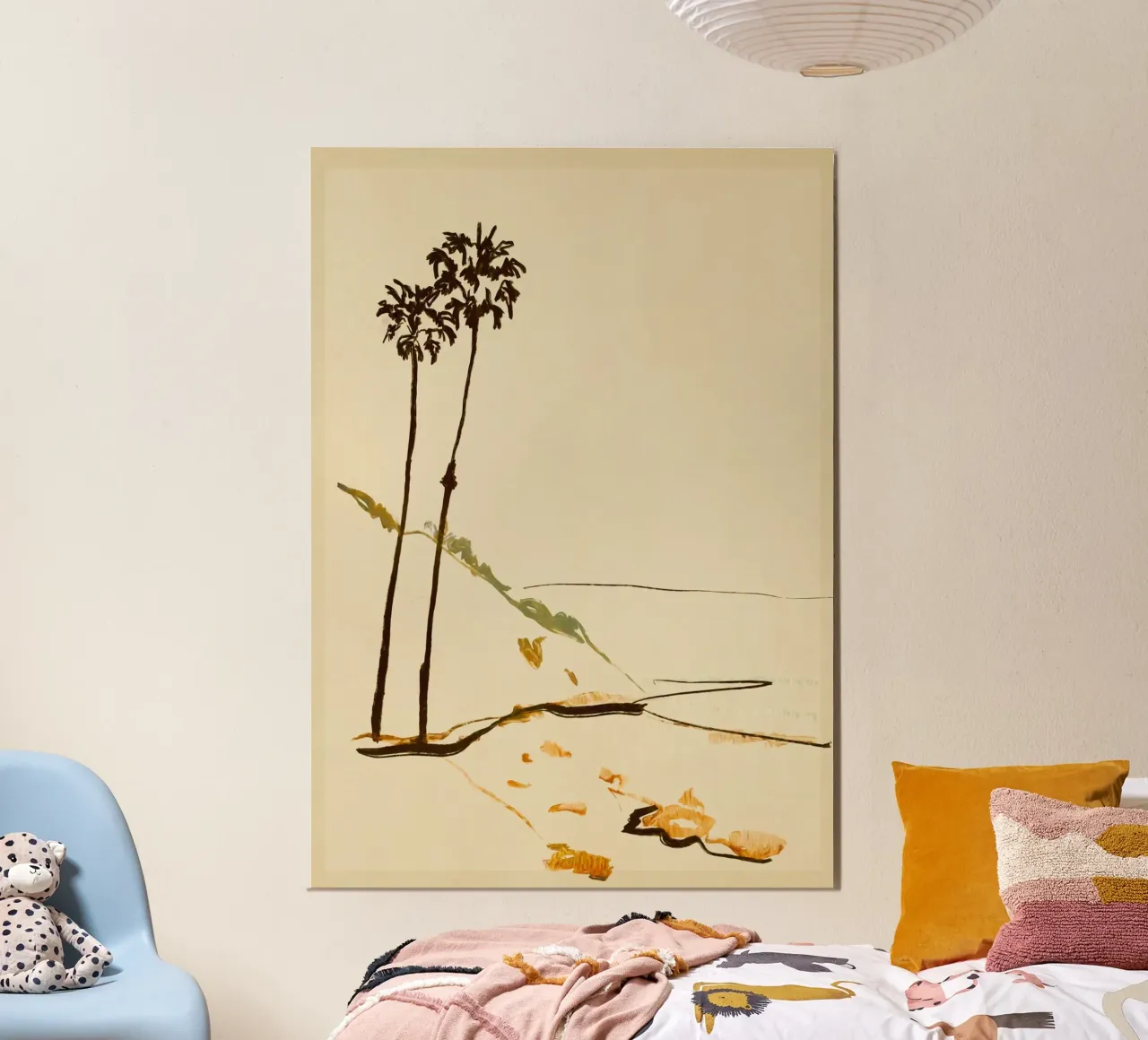 Paisaje Sketch art poster de LeaDArt