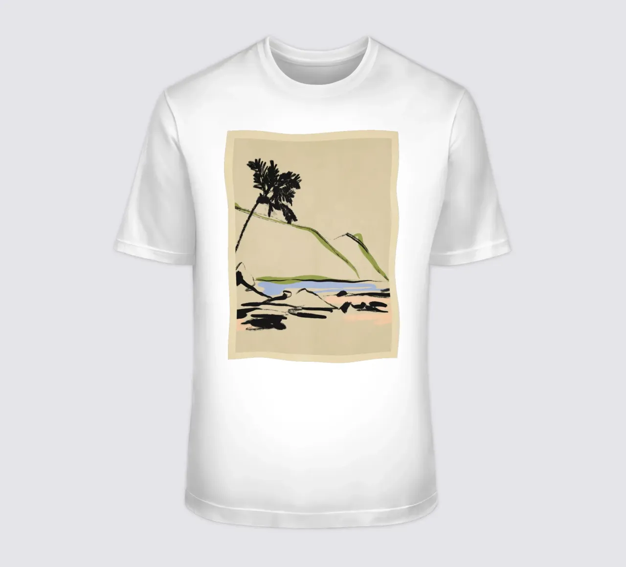 Paesaggio Schizzo d'autore 2 t-shirt da LeaDArt