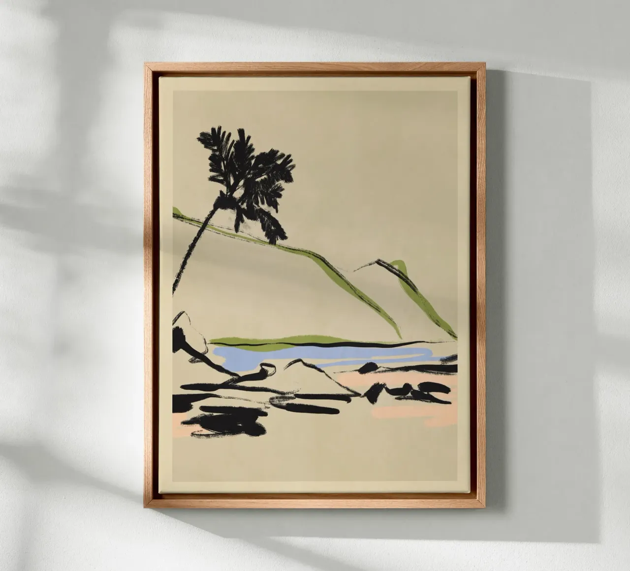 Landscape Sketch art 2 canvas by LeaDArt
