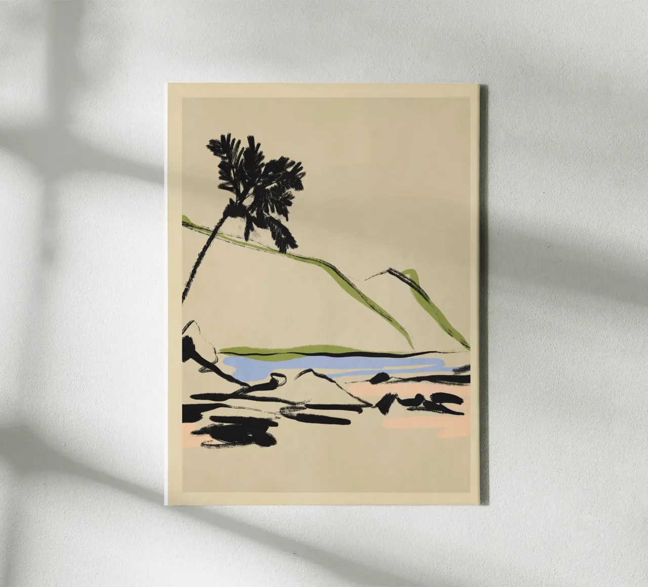 Landscape Sketch art 2 canvas by LeaDArt