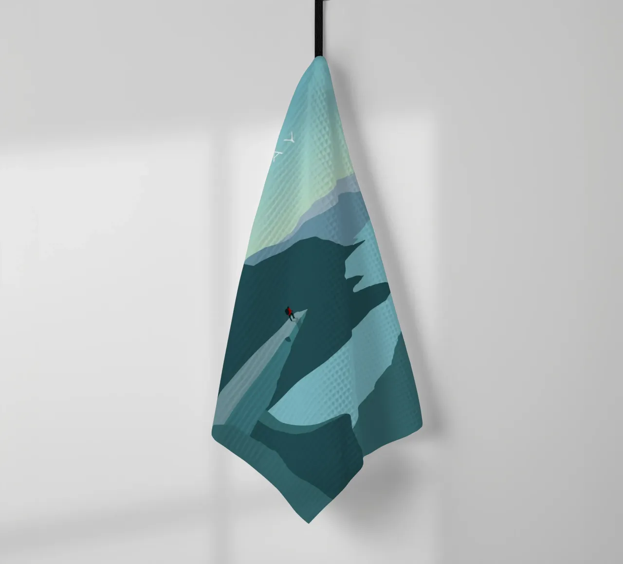 Norway - Trolltunga paño de cocina de minimalist designs