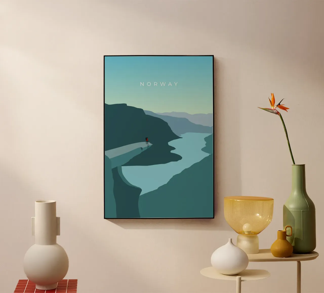 Norway - Trolltunga plexiglass da minimalist designs