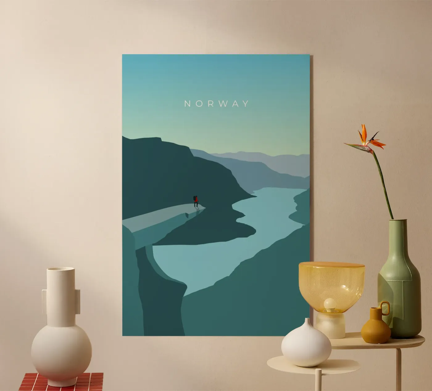 Norway - Trolltunga plexiglass da minimalist designs