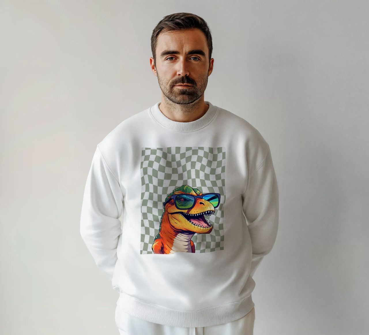 T-Rex Swagger felpa da Doodle Dreams Art