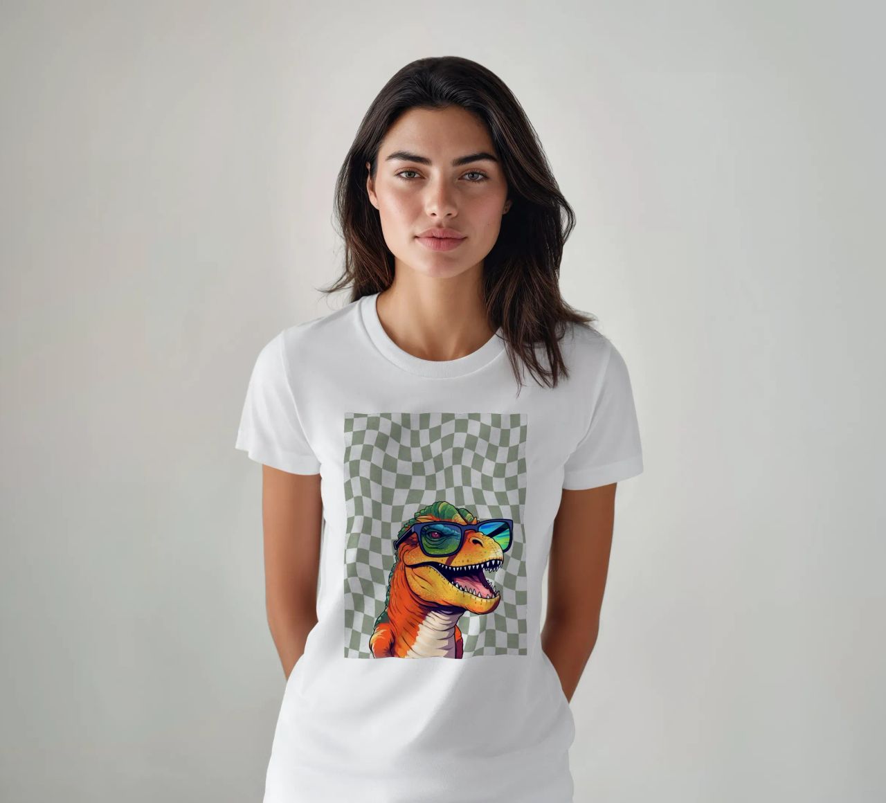 T-Rex Swagger t-shirt da Doodle Dreams Art