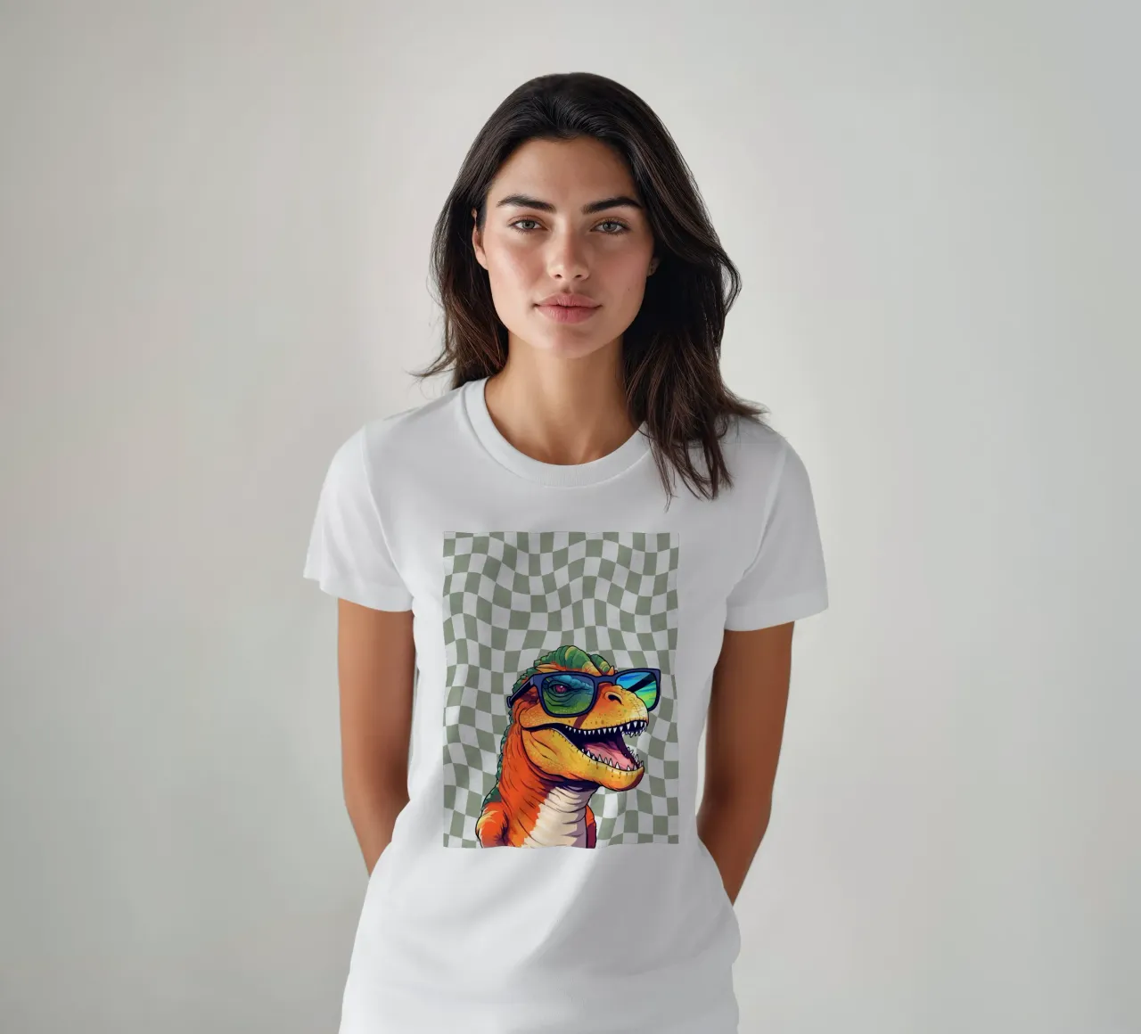 T-Rex Swagger t-shirt da Doodle Dreams Art