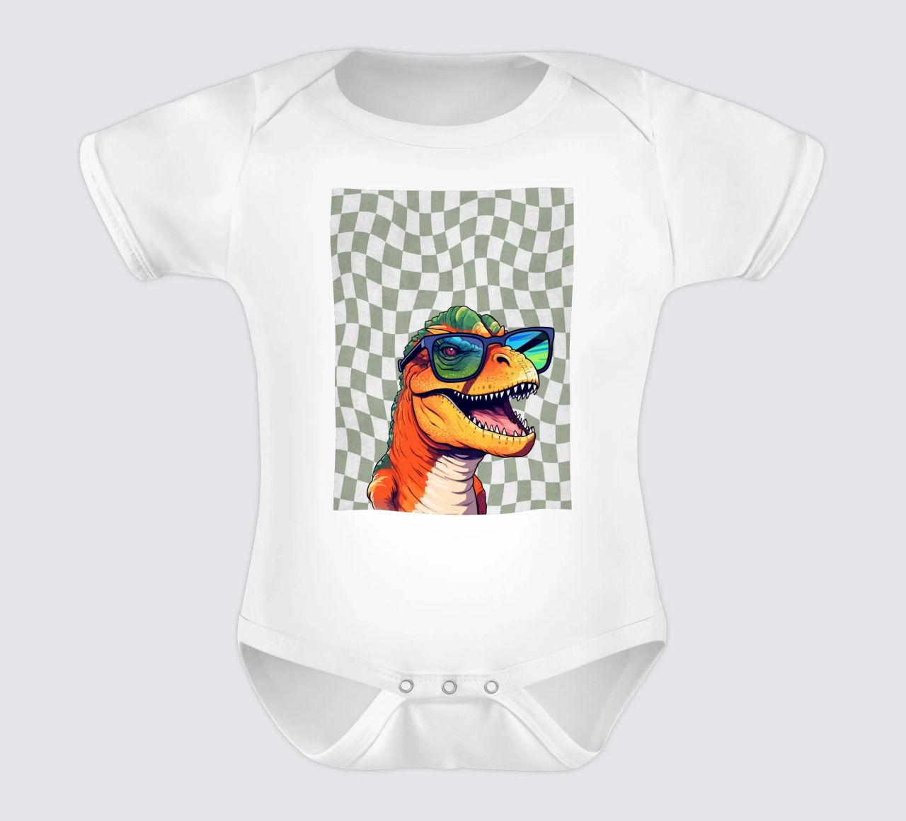 T-Rex Swagger body bébé de Doodle Dreams Art