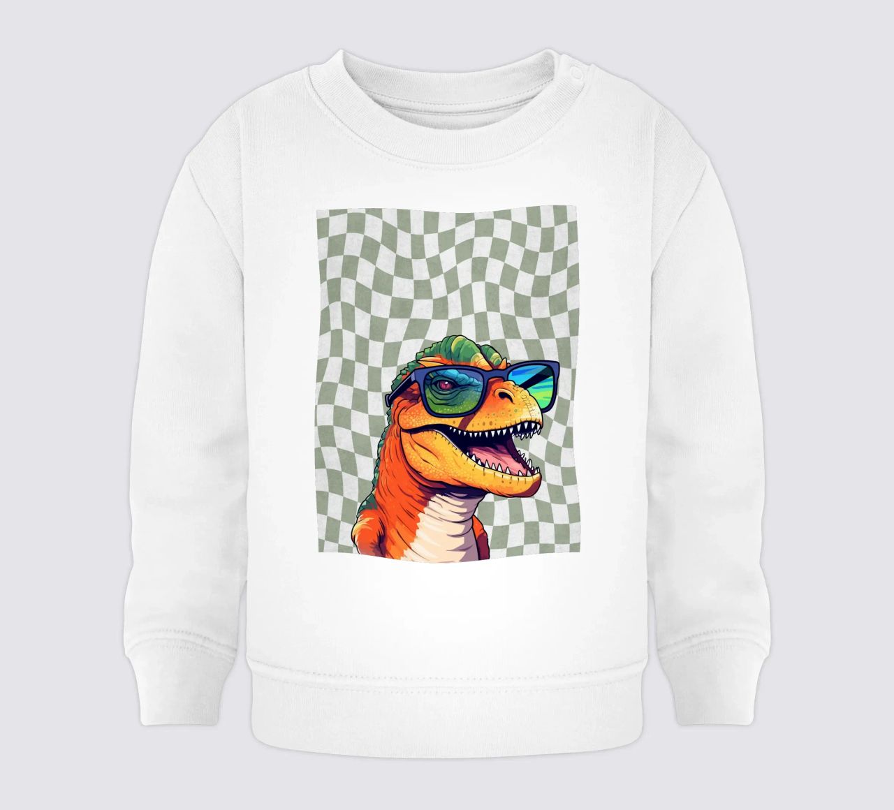 T-Rex Swagger felpa neonato da Doodle Dreams Art