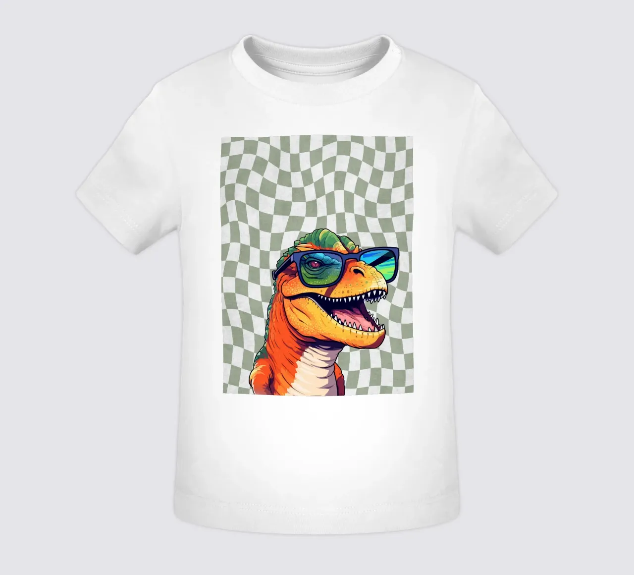 T-Rex Swagger maglietta neonato da Doodle Dreams Art
