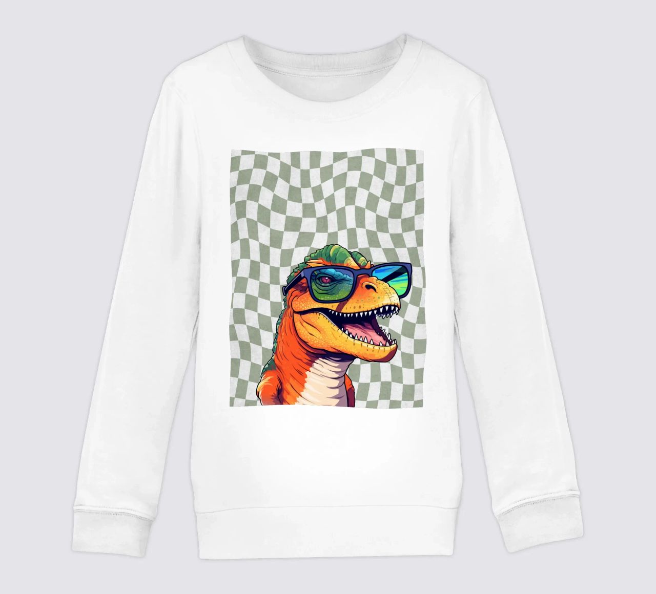 T-Rex Swagger felpa bambino da Doodle Dreams Art