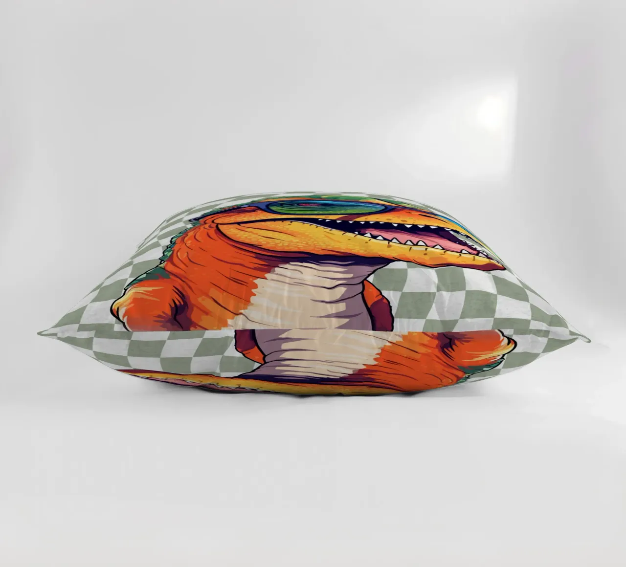 T-Rex Swagger cuscino da Doodle Dreams Art