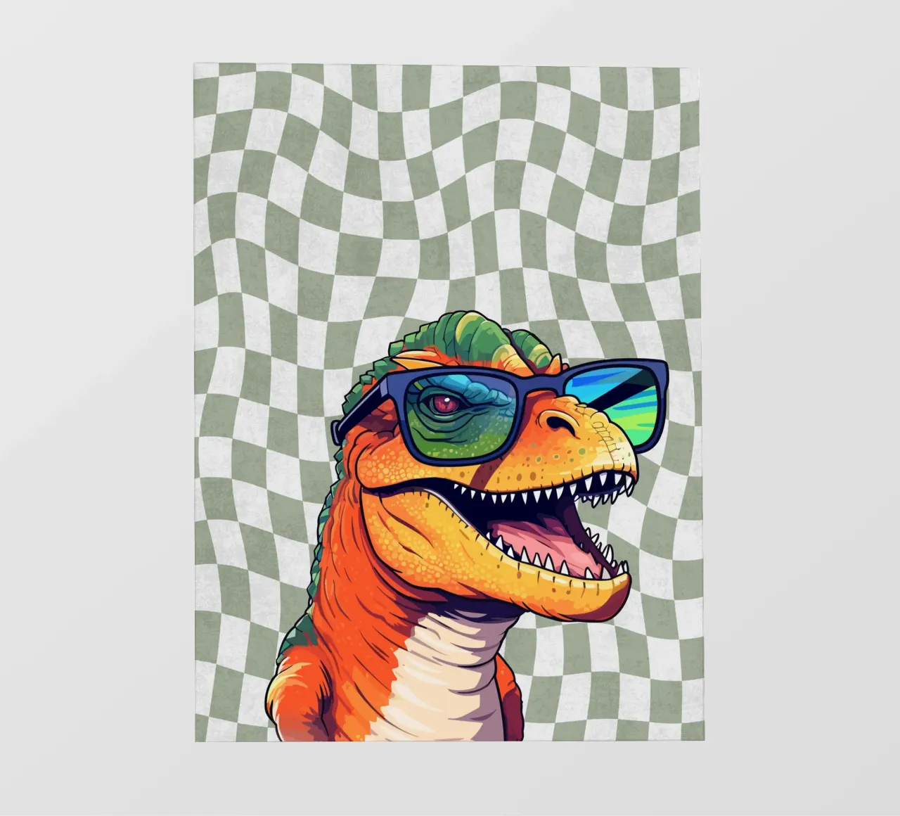 T-Rex Swagger pellicola backlit da Doodle Dreams Art
