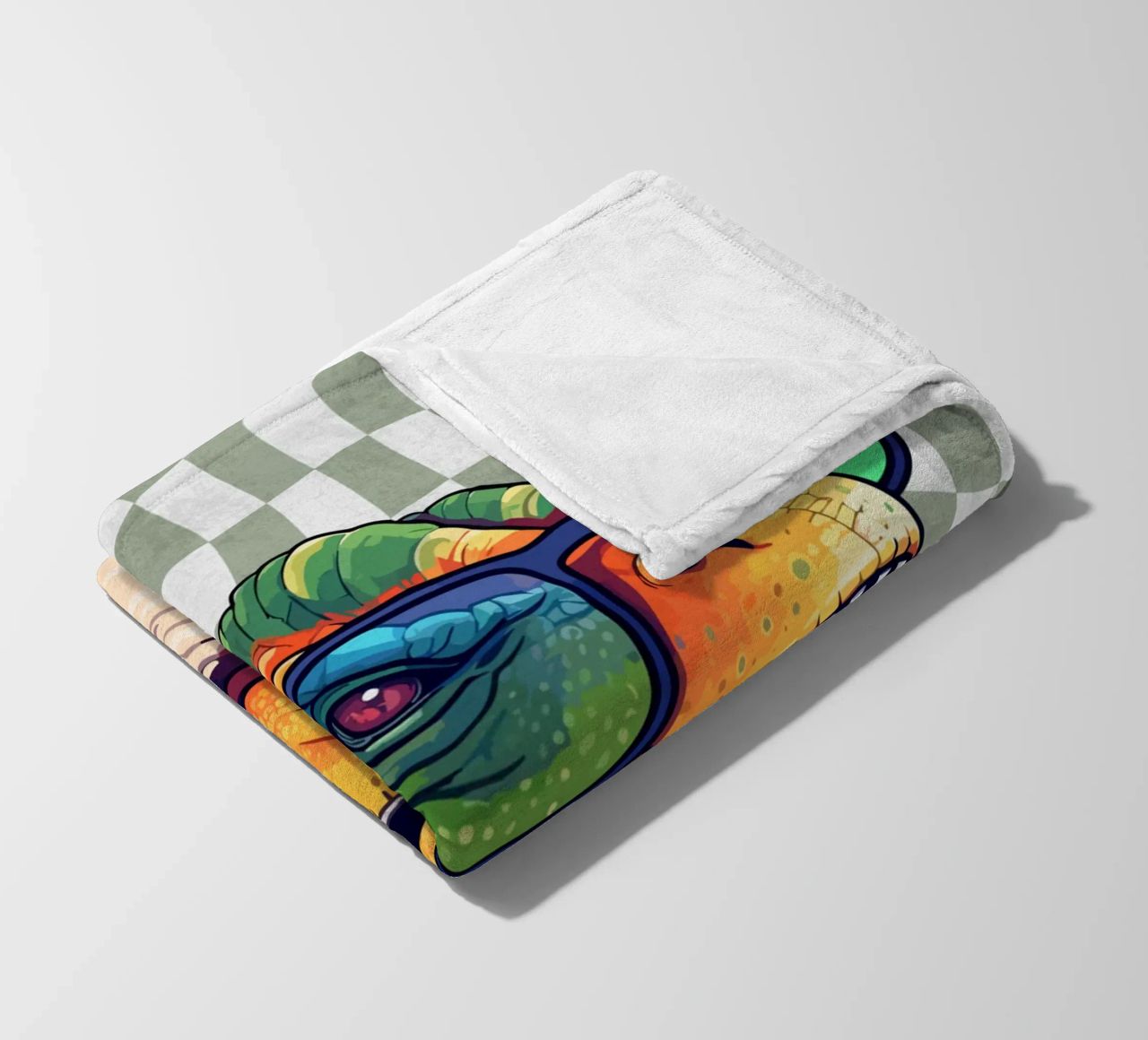 T-Rex Swagger coperta in pile da Doodle Dreams Art