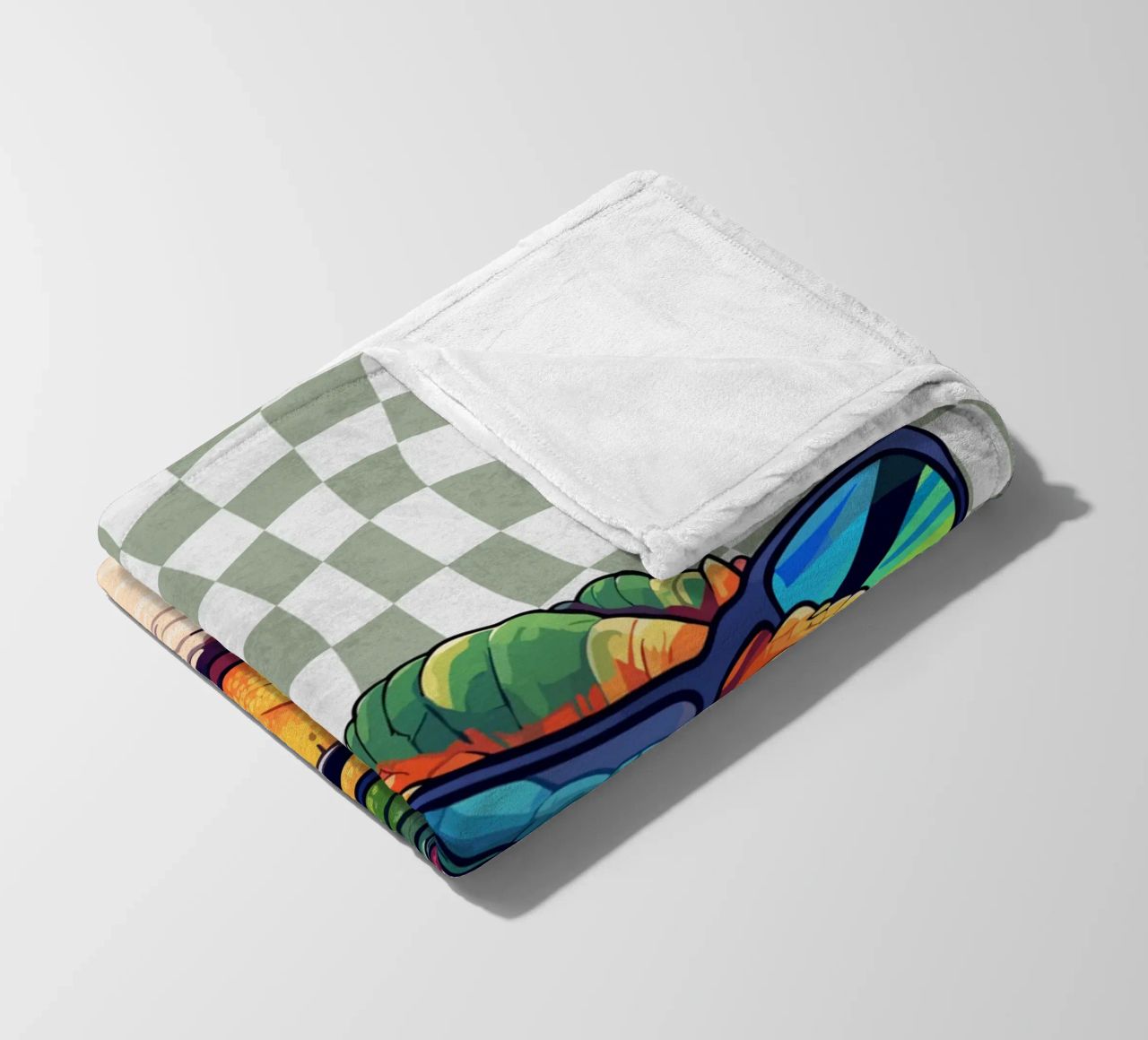 T-Rex Swagger coperta in pile da Doodle Dreams Art