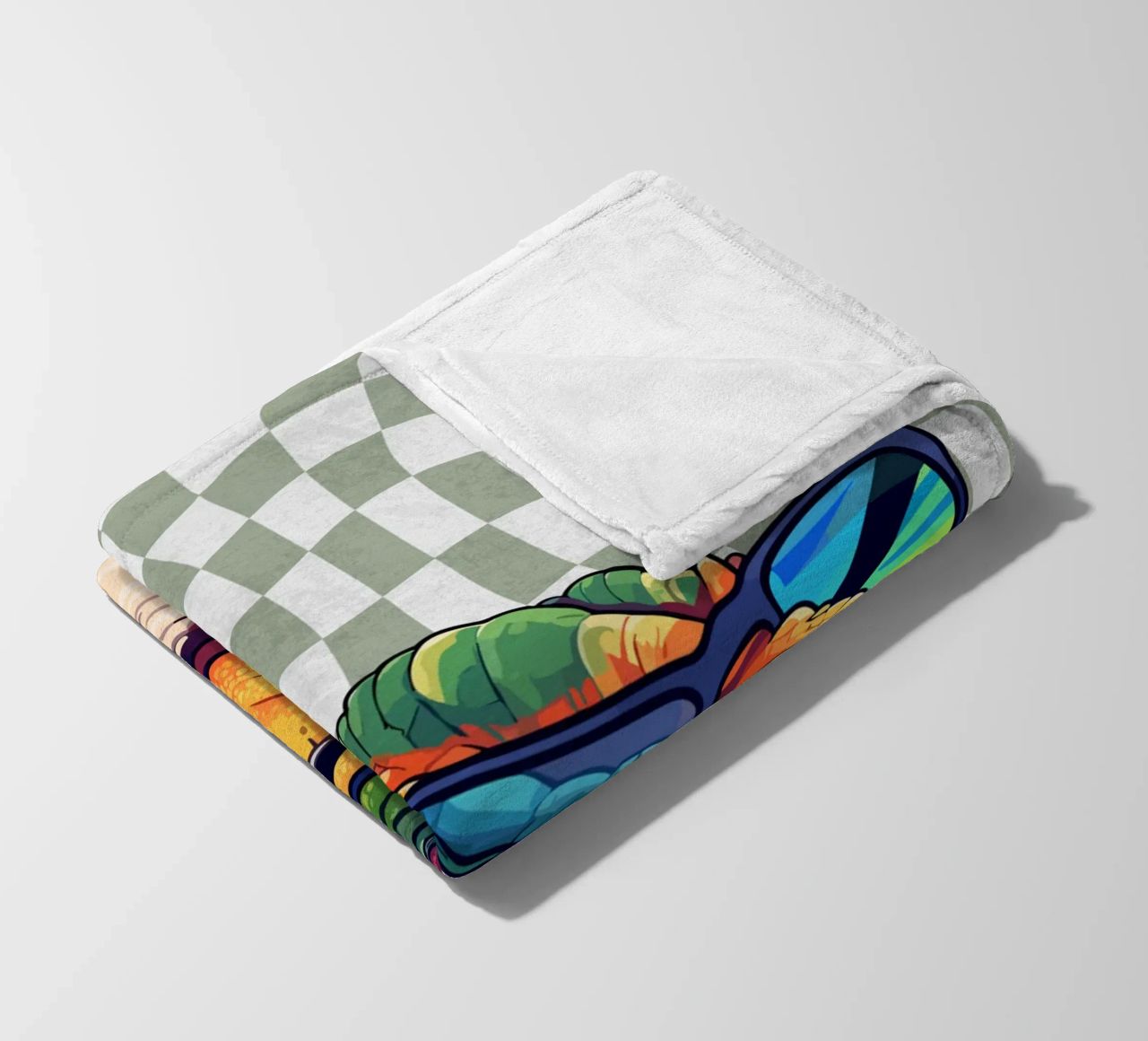 T-Rex Swagger coperta in pile da Doodle Dreams Art