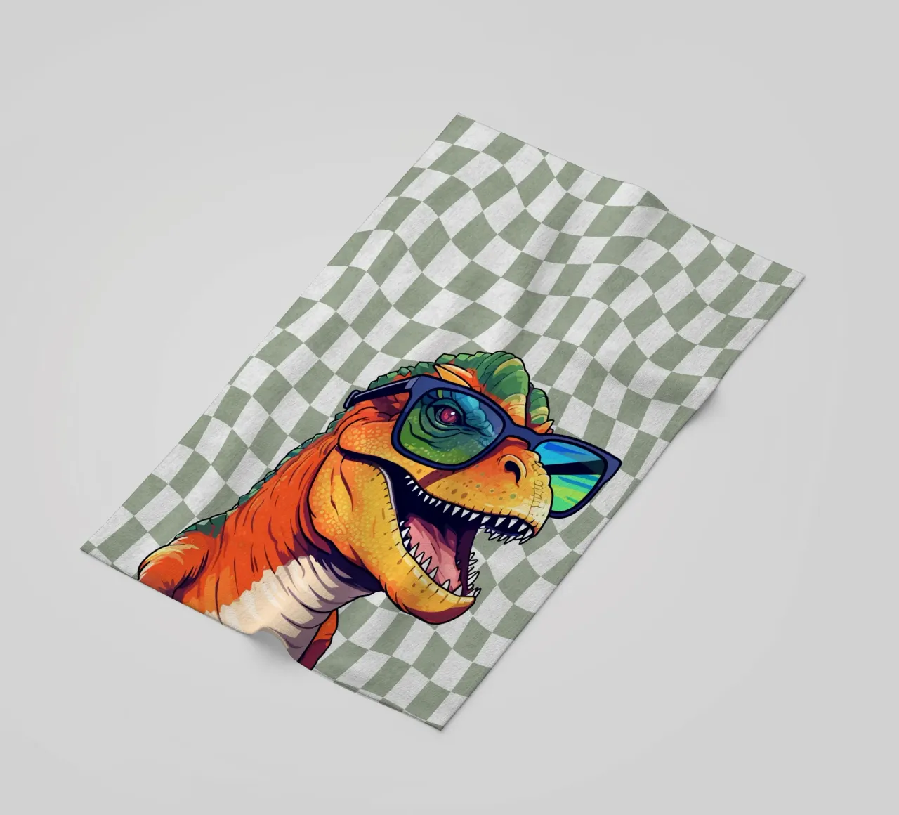 T-Rex Swagger telo mare da Doodle Dreams Art