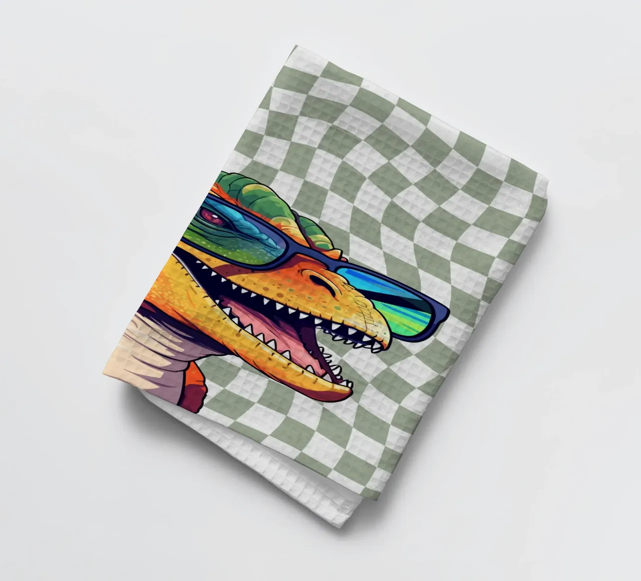 T-Rex Swagger torchon de Doodle Dreams Art