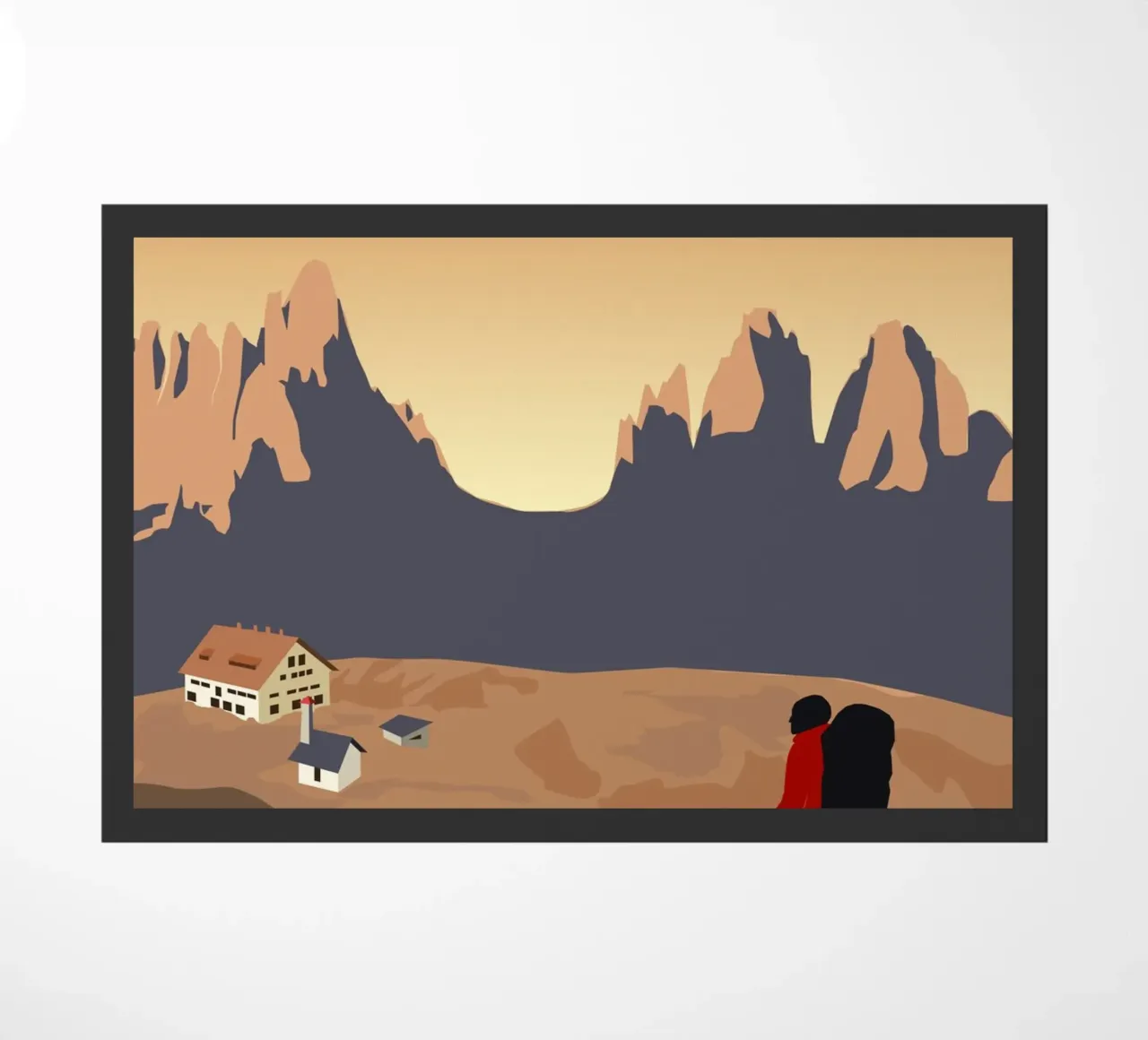 Dolomites zerbino da minimalist designs