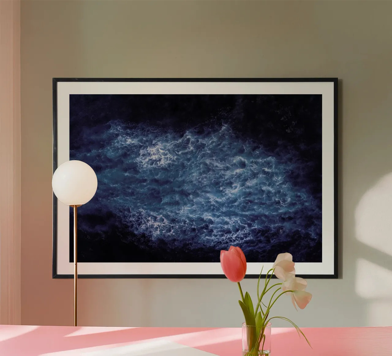 Brain poster by ROBERTO H