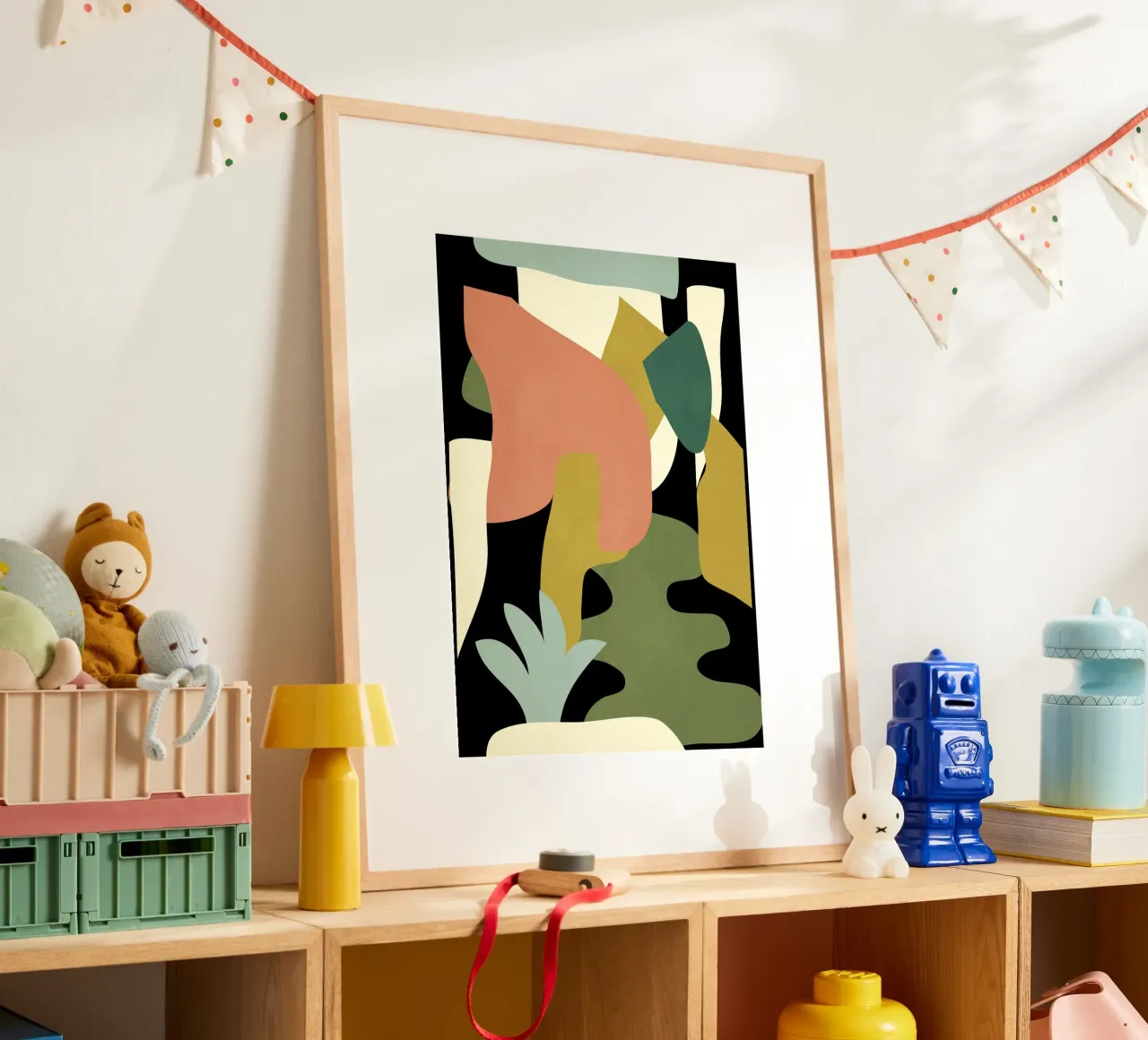 Abstracte kunst 11 poster van LeaDArt