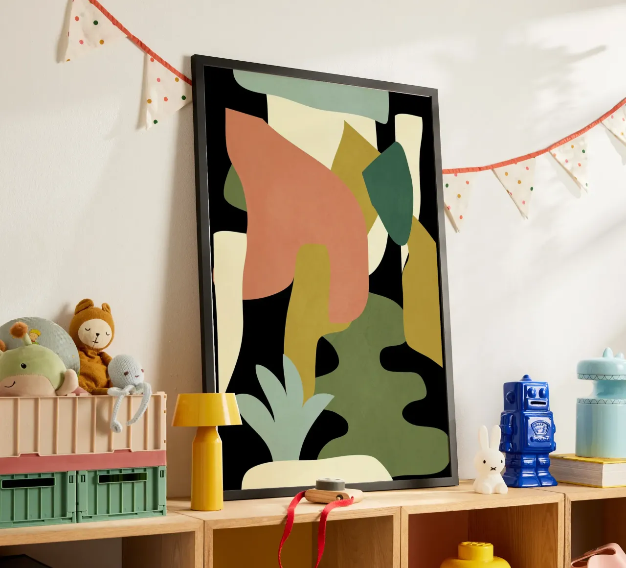 Abstracte kunst 11 poster van LeaDArt