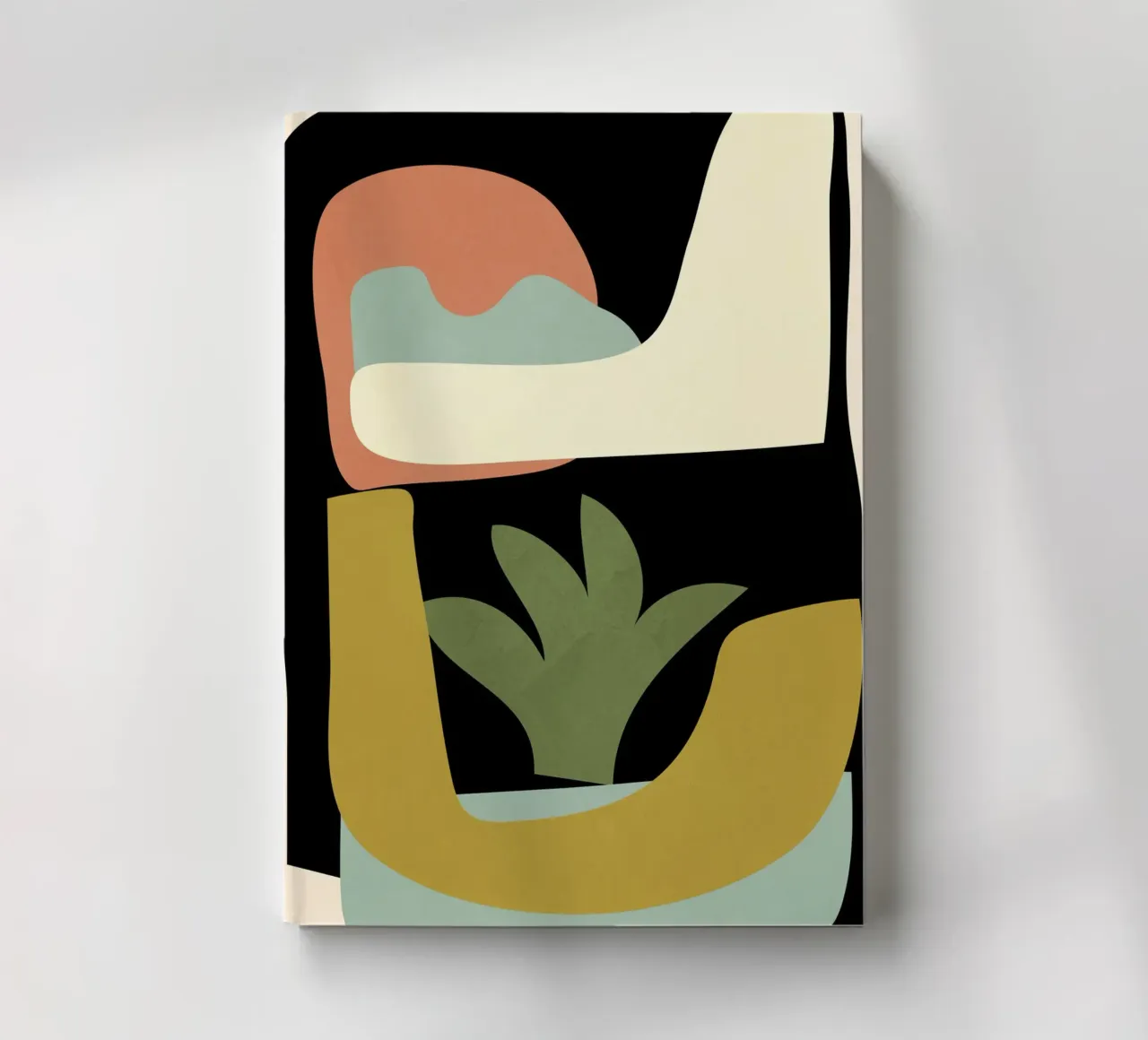 Abstract Art 12 notebook by LeaDArt