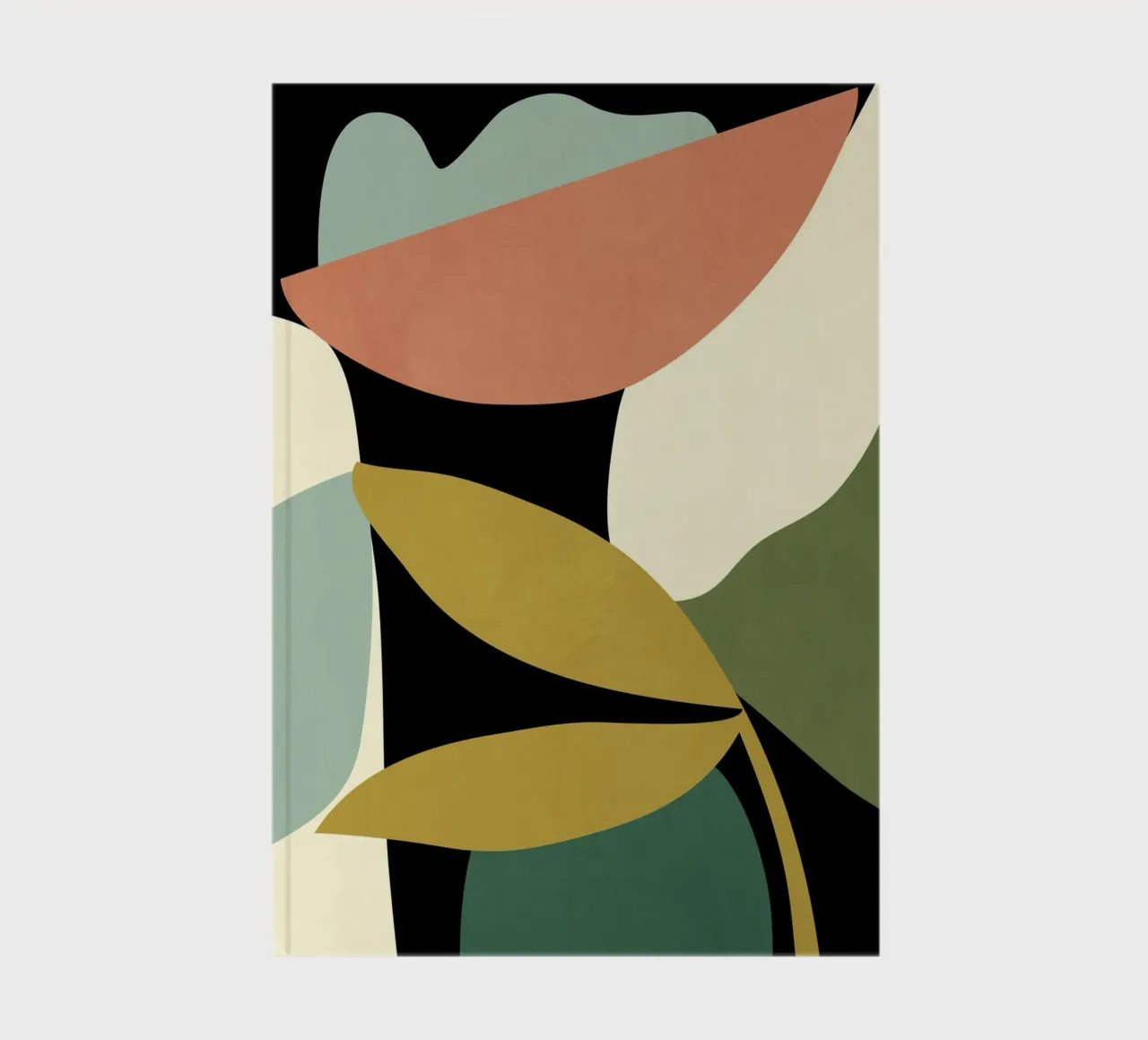 Abstract Art 13 notebook by LeaDArt