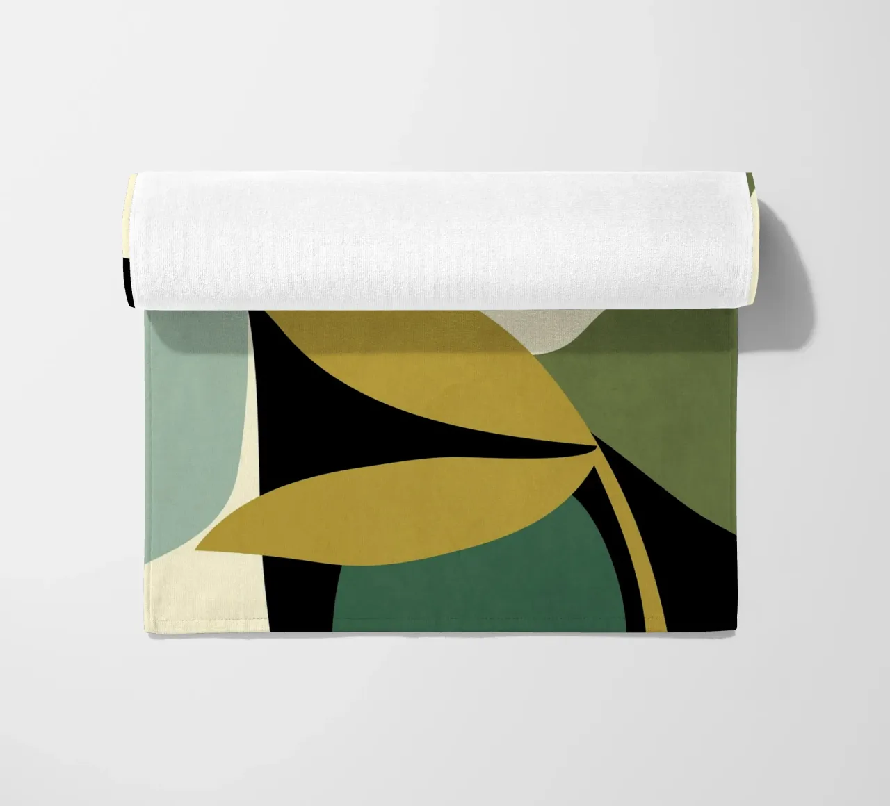Abstracte kunst 13 strandhanddoek van LeaDArt