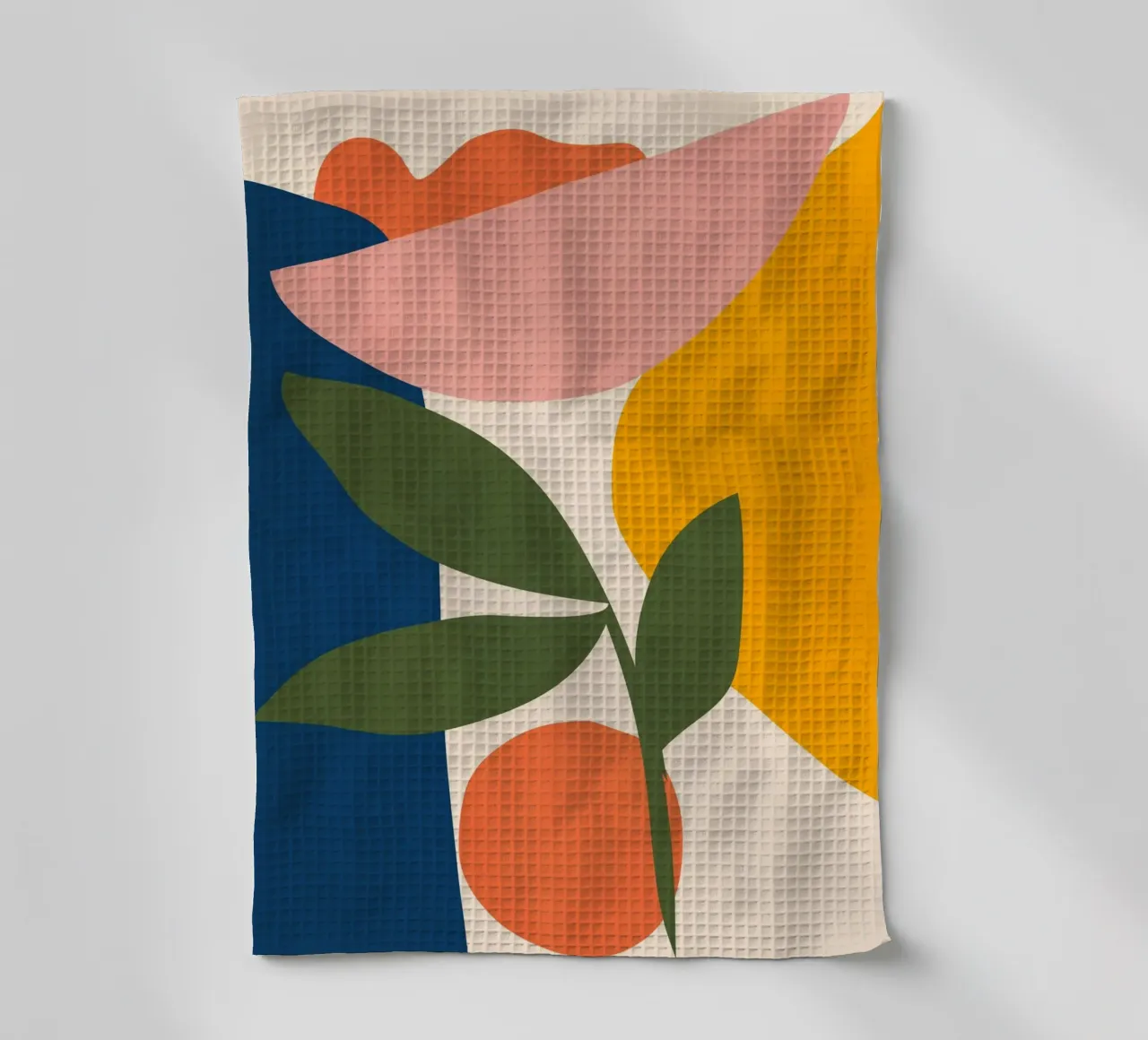 Abstrakte Kunst 16 Geschirrtuch von LeaDArt