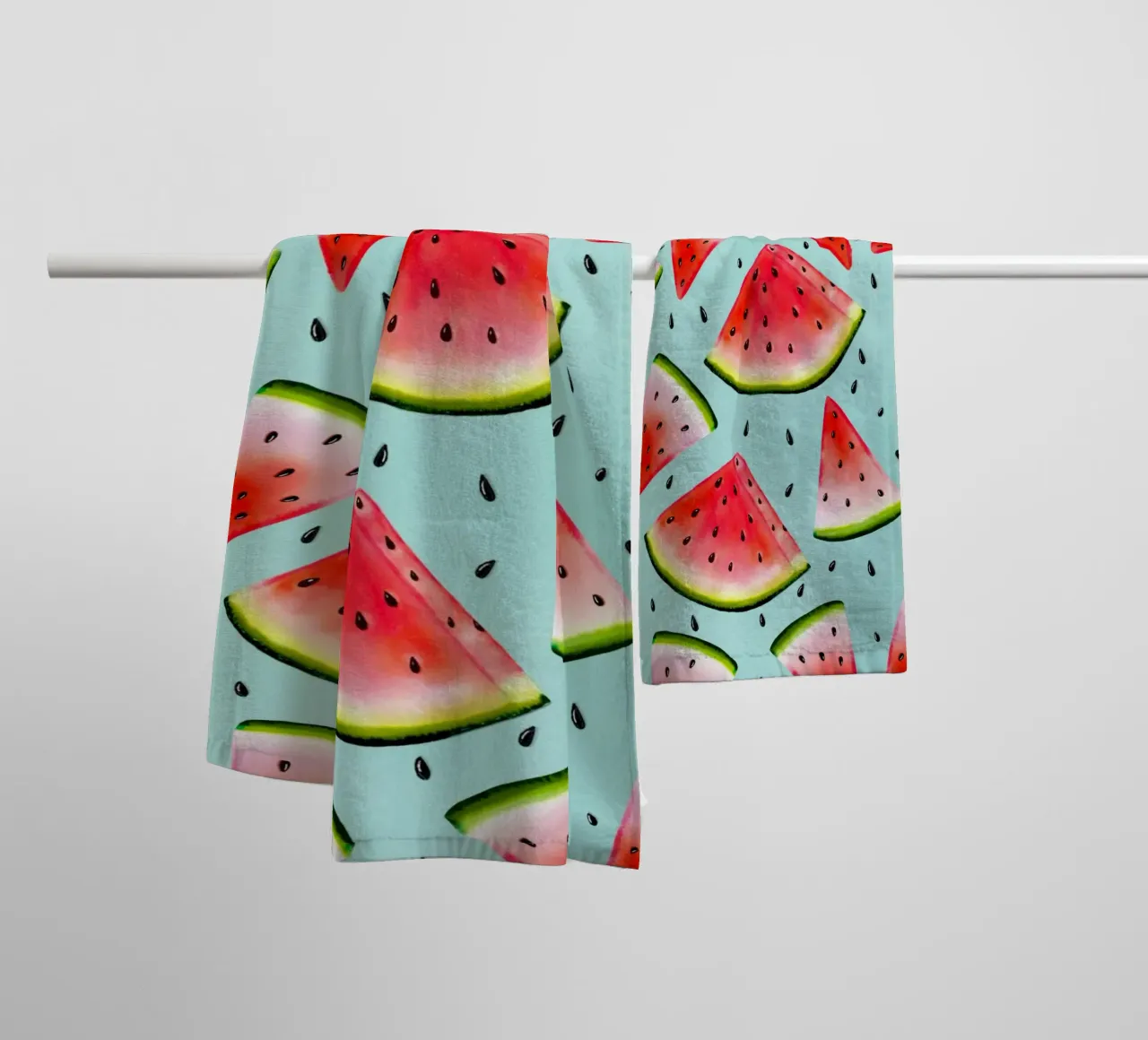 Ballo dell'anguria asciugamano da bagno da CalliLetters