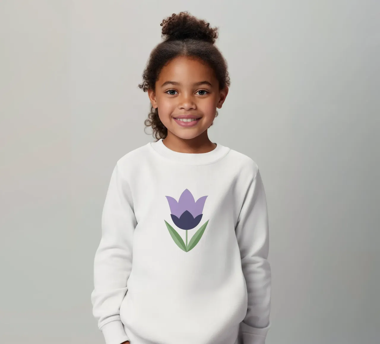 Scandi Tulip felpa bambino da SMPLE