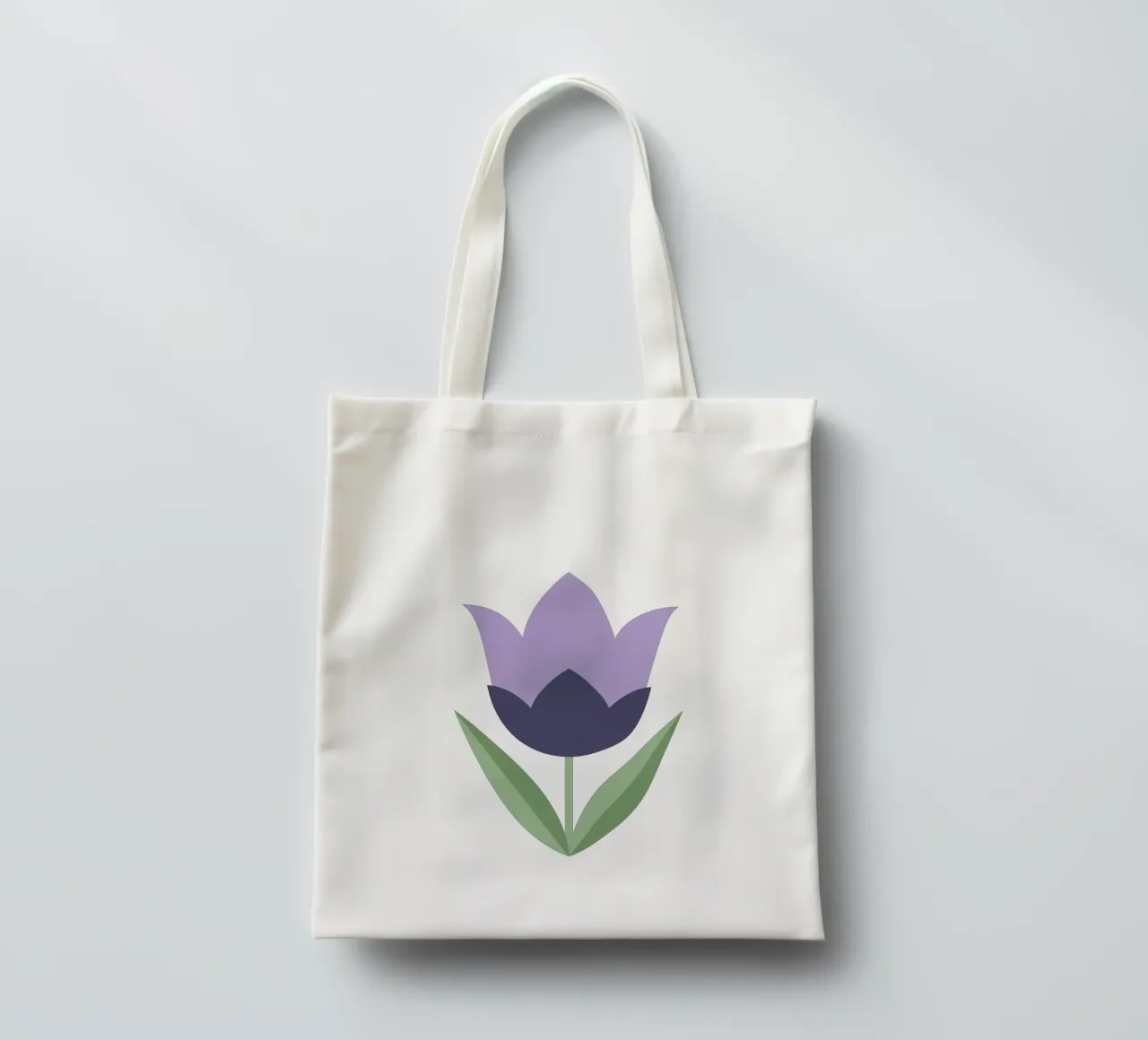 Scandi Tulip borsa in juta da SMPLE