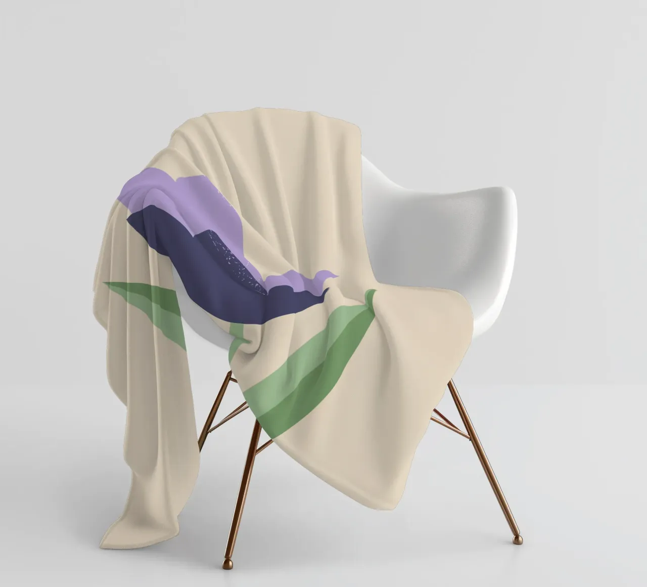 Scandi Tulip coperta in pile da SMPLE