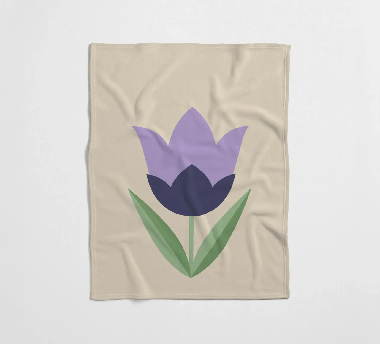 Scandi Tulip coperta in pile da SMPLE
