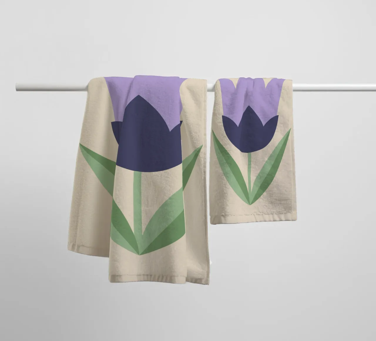 Scandi Tulip asciugamano da bagno da SMPLE