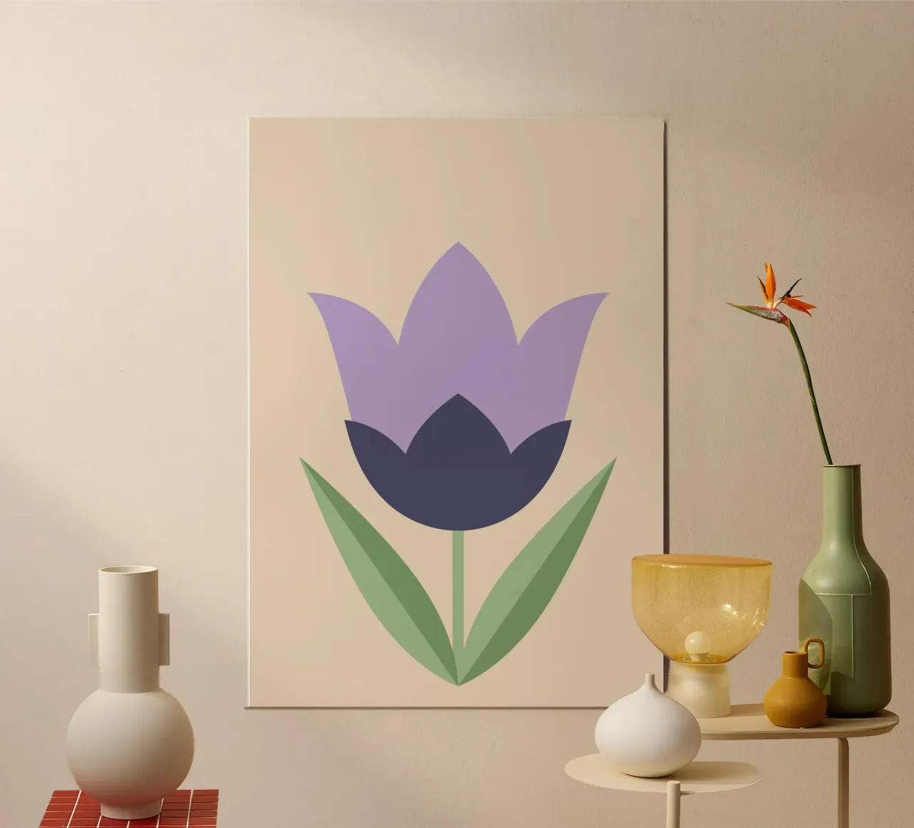 Scandi Tulip carta hahnemühle da SMPLE