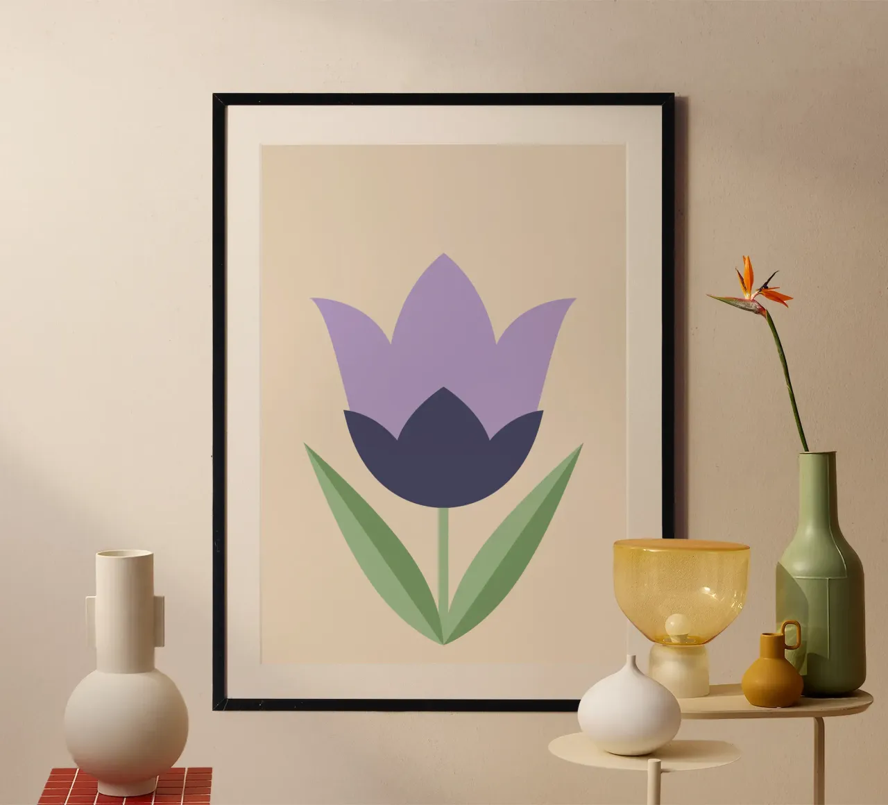 Scandi Tulip carta hahnemühle da SMPLE