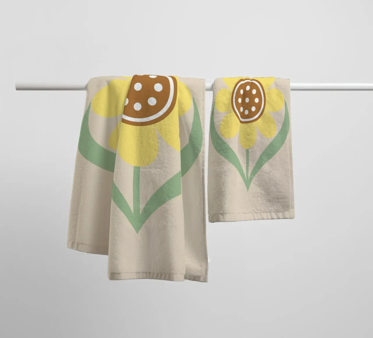 Sunny Bloom towel by SMPLE