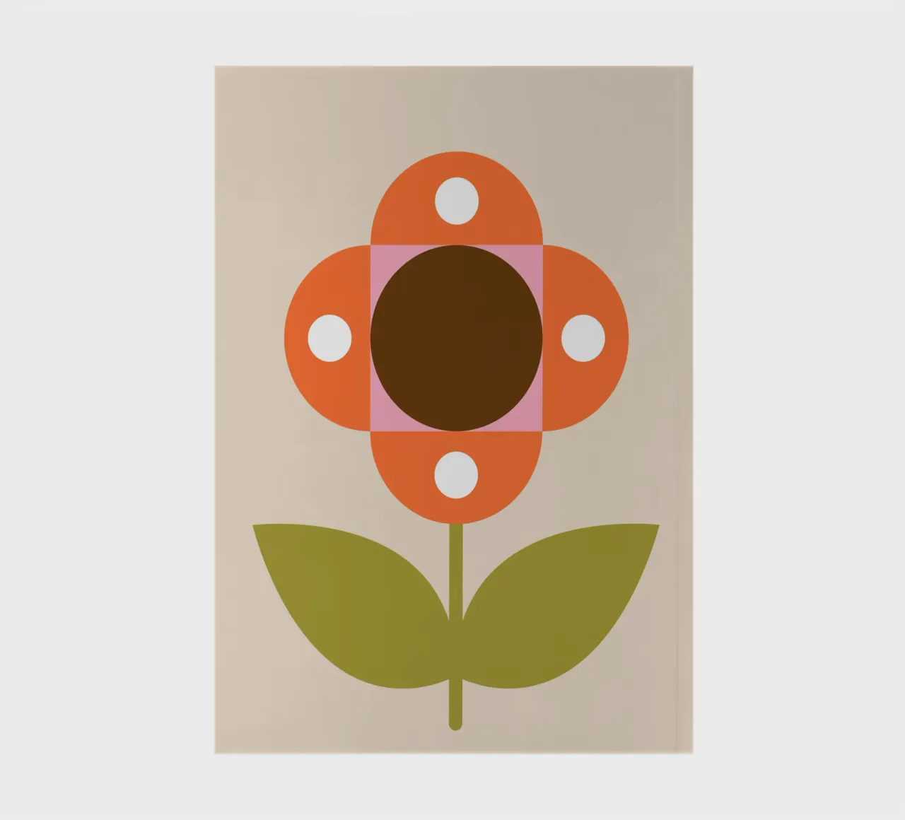 Bold Blossom Notizbuch von SMPLE
