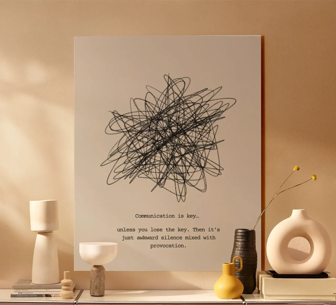 communication plexiglass da Ambition Wall